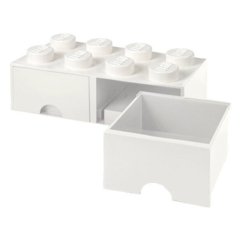 Úložný box LEGO, 2 šuplíky, velký (8), bílá - 40061735 SmartLife