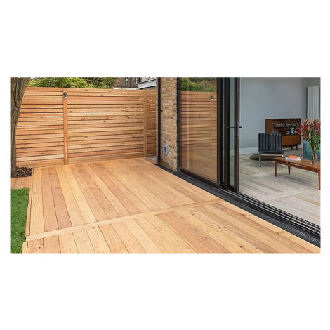 ASKO Terasová prkna SIBIŘSKÝ MODŘÍN - DAHURSKÝ 27 × 143 × 2950 | hladká