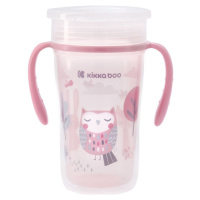 KikkaBoo Hrnek trénovací 300 ml od 12 měs. Owl