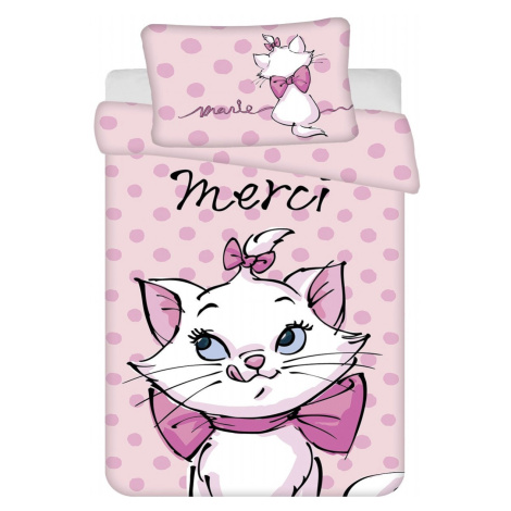 Jerry Fabrics Disney Marie Cat Merci baby 100 × 135, 60 × 40 cm
