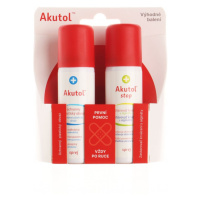 Akutol spray + Akutol stop spray, DUOPACK (2x60 ml) Kód: 15956