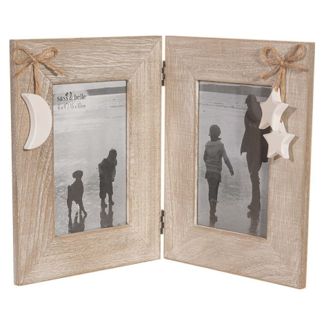 Dřevěný rámeček 34x22 cm - Sass & Belle