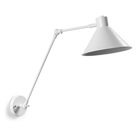 Bílé nástěnné svítidlo Dione – Kave Home