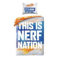 Nerf nation, bavlna, 140×200 cm, 70×90 cm
