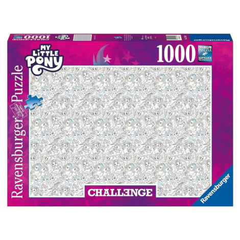 Ravensburger Challenge Puzzle: My Little Pony 1000 dílků