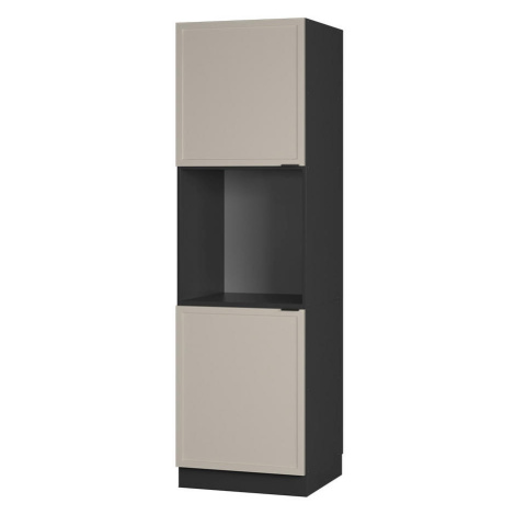 Vicco SKŘÍŇKA NA VESTAVĚNOU TROUBU Fame-Line GreyBeige 60 cm otevřený