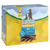 Výhodné balení Barkoo Dental Snacks - pro velká plemena (56 ks)