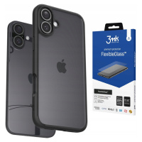 Pouzdro Pancéřové pro Iphone 16 Spigen Matte Case Cover Pouzdro a Sklo 3MK