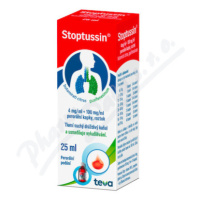 Stoptussin 4mg/ml+100mg/ml por.gtt.sol.1x25ml