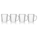 Šálek BASIC Glas Double Wall 300 ml - set 4 ks