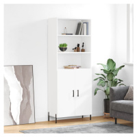 vidaXL Skříň highboard bílá 69,5 x 34 x 180 cm kompozitní dřevo