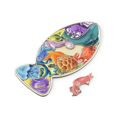 Puzzle Pohádková ryba