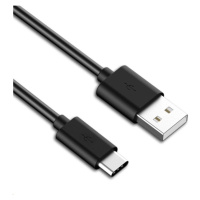 PremiumCord Kabel USB 3.1 C/M - USB 2.0 A/M, rychlé nabíjení proudem 3A, 1m, černá