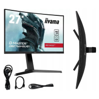 Monitor iiyama G-Master RedEagle 27 zakřivená Va Led, 1ms,165Hz, Hdr