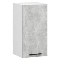 Kuchyňská skříňka OLIVIA W40 H580 - bílá/beton