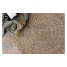 Kulatý jutový koberec OLIVER 60 cm