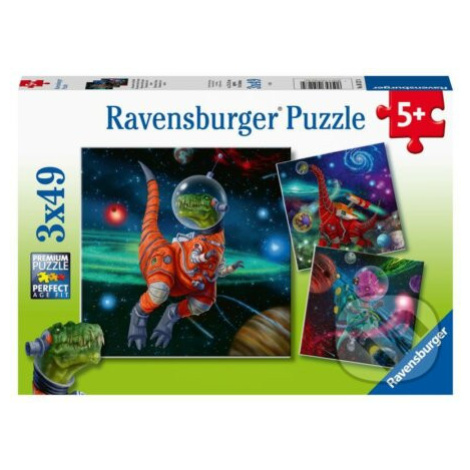 Dinosauří svět - puzzle z kategorie 15 - 60 dílků RAVENSBURGER