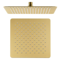 Sapho SLIM hlavová sprcha, 300x300mm, zlato mat