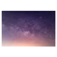 Fotografie Milky way galaxy has stars and, Pakin Songmor, (40 x 26.7 cm)