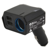 Compass 93210 Adaptér pevný 12V + 2x USB 2400mA SELECT