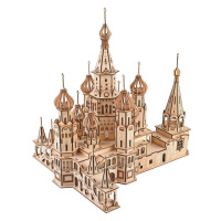 Woodcraft construction kit Woodcraft Dřevěné 3D puzzle Chrám Vasila Blaženého