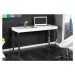 Invicta Interior Stolek Pod Notebook - White Desk 120X40Cm