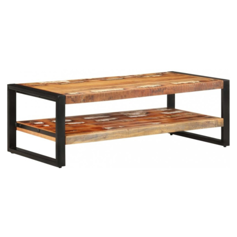 Konferenční stolek dřevo / kov Dekorhome Recyklované dřevo vidaXL