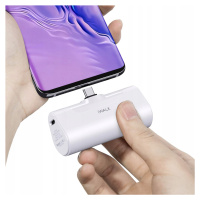 Kompaktní Powerbanka Usb C 4500 Bílá Součástí Balení