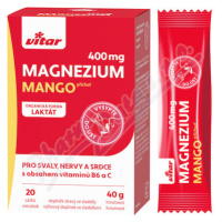 Vitar Magnezium 400mg+vit.B6+vit.C 20x2g