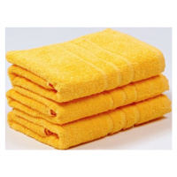 VER Froté ručník UNI žlutá Rozměr: 50x100 cm