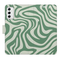 iSaprio Flip pouzdro Zebra Green 02 pro Samsung Galaxy M52 5G