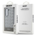 Zadní kryt DKNY PU Leather Repeat Pattern Bottom Stripe MagSafe pro Samsung Galaxy Z Fold6, hněd