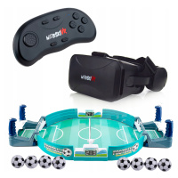 Brýle Vr 3D 360 Stupňů+gamepad V Sadě Se Stolním Fotbálkem