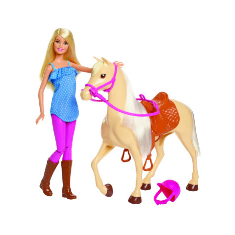 Barbie panenka s koněm Mattel