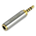 Vention 3.5mm Jack Female to 2.5mm Jack Male Adapter Gold