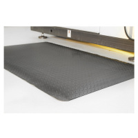 COBA Protiúnavová rohož DECKPLATE, přířezy, černá, bm x 1200 mm, max. 18,3 m