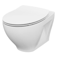 Wc s prkénkem softclose závěsné Cersanit Moduo zadní odpad K701-147-ECO