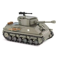 Americký tank Sherman M4A3E8 COBI 2711 - World War II 320 kostek