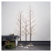 STAR TRADING Dekorativní stromek LED Tobby Tree IP44 hnědý výška 180 cm