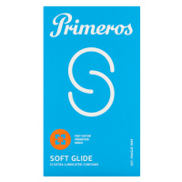 Primeros Soft Glide kondomy se zvýšenou dávkou lubrikace, 12 ks