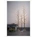 Dekorativní LED stromek výška 120 cm Star Trading Tobby - hnědý