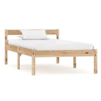 Rám postele masivní borové dřevo 100x200 cm