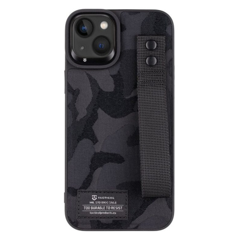 Pouzdro Tactical Camo Troop Drag Strap Apple iPhone 14 PLUS černé