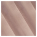 Dekorační vzorovaný velvet závěs s kroužky PADOVA pudrová růžová, 140x250 cm, (cena za 1 kus) My