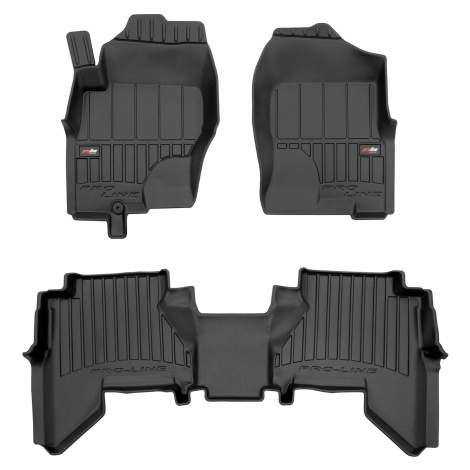 3D gumové autokoberce Nissan Pathfinder III 2005-2014