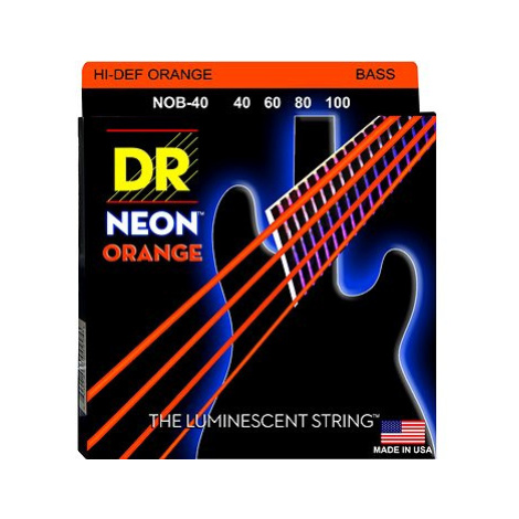 DR Strings Neon Orange NOB-40