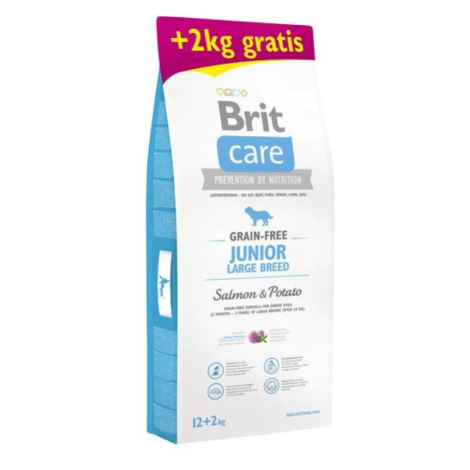 Brit Care dog Grain free Junior Large Breed Salmon & Potato - 3kg