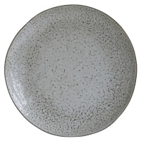 Mělký talíř 27,5 cm RUSTIC House Doctor - šedomodrý