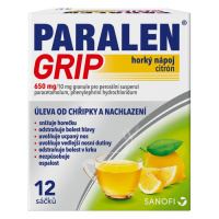Paralen Grip Horký nápoj citrón 12 sáčků