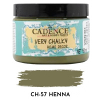 Křídová barva Cadence Very Chalky 150 ml - henna zelenohnědá henna Aladine